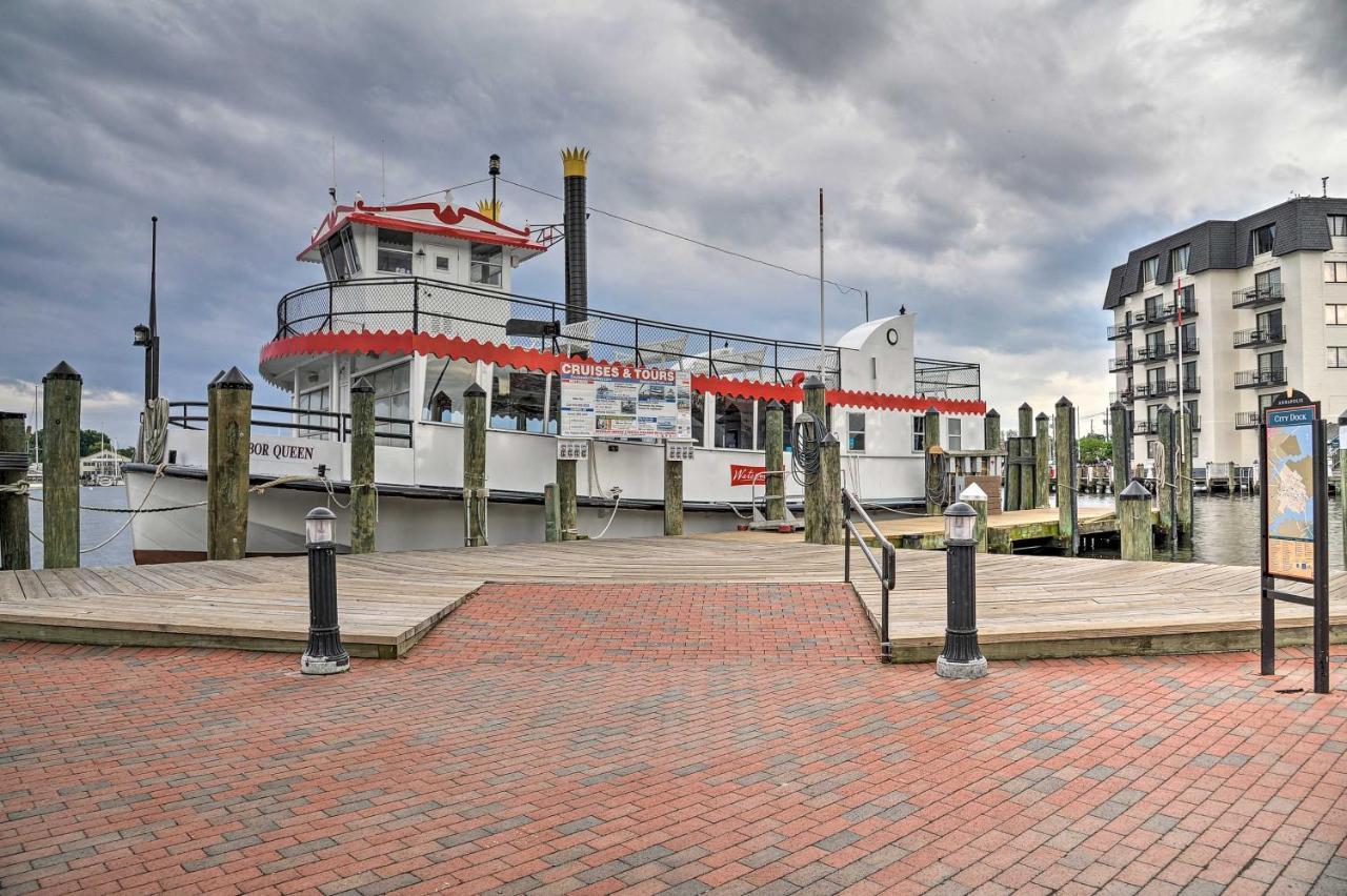 Chic Condo With Balcony In The Heart Of Annapolis! Bagian luar foto